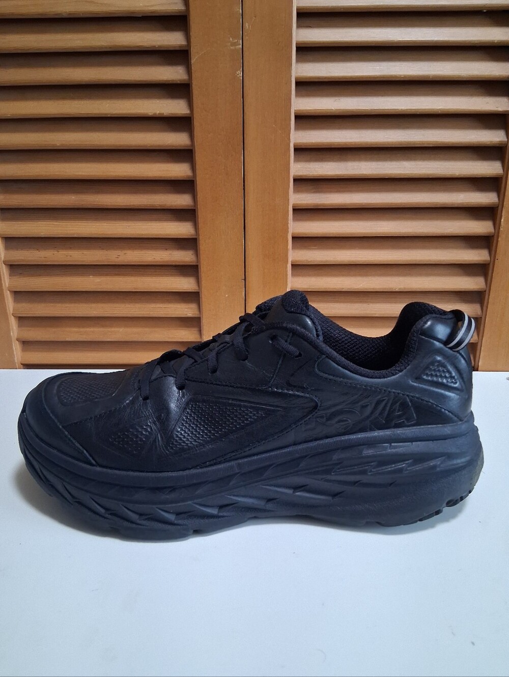 Hoka Bondi LTR Men's Leather Running Shoe * Size: 12